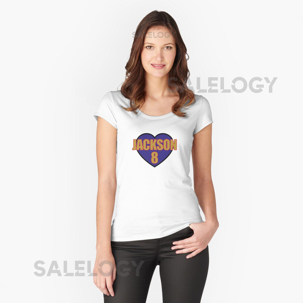 Lamar Jackson Heart Classic T-Shirt for Sale byy