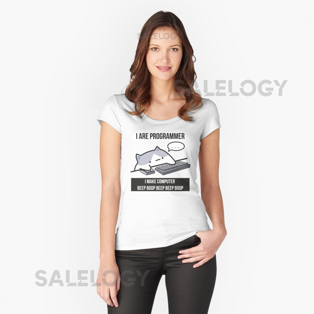 Cat programmer Essential T-Shirt for Sale by Andr