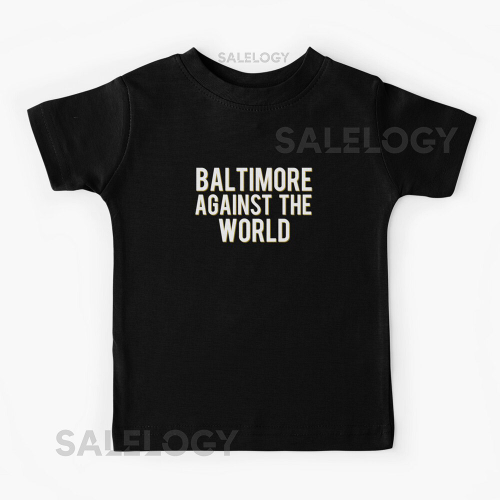 Baltimore Against The World Oversized T-Shirt foryythkg