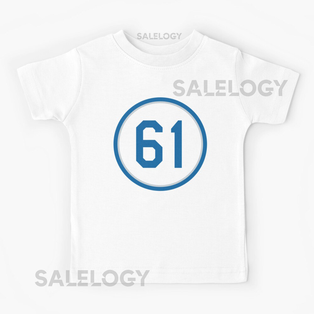 Chan Ho Park 61 Jersey Number Oversized T-Shirt