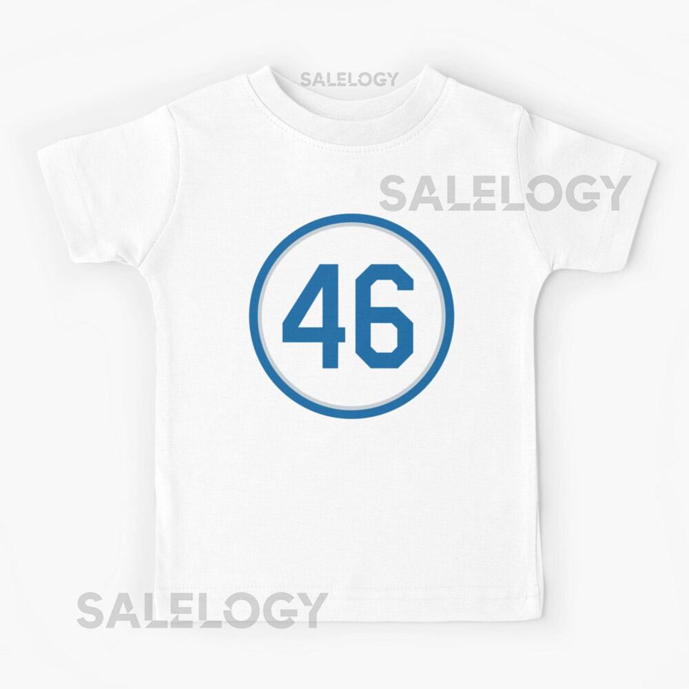 Tony Gonsolin 46 Jersey Number Oversized T-Shirtyythkg