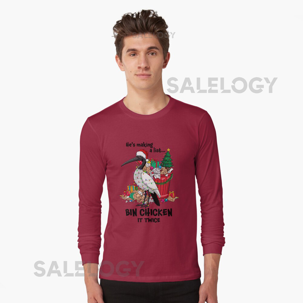 He is making a list bin chicken it twicey