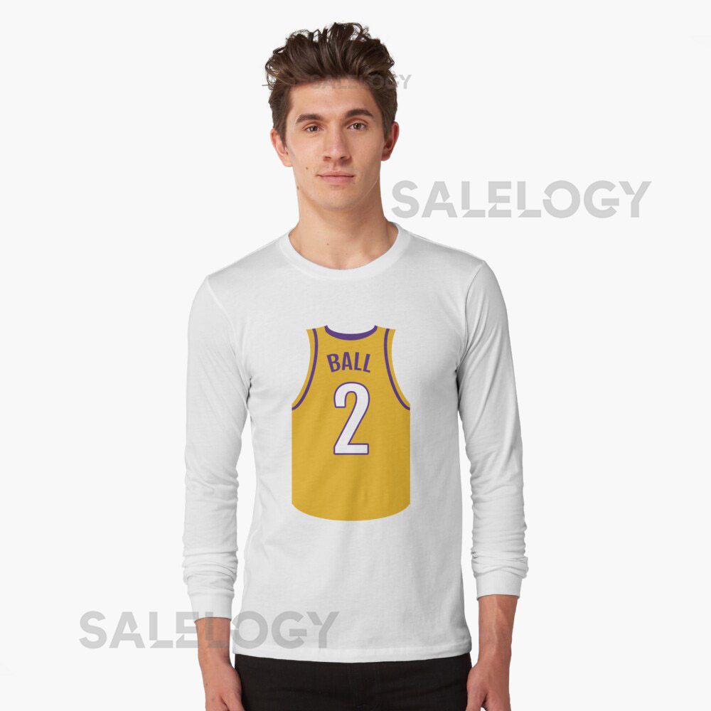 Lonzo Ball Jersey LA Lakers Oversized T-Shirt for