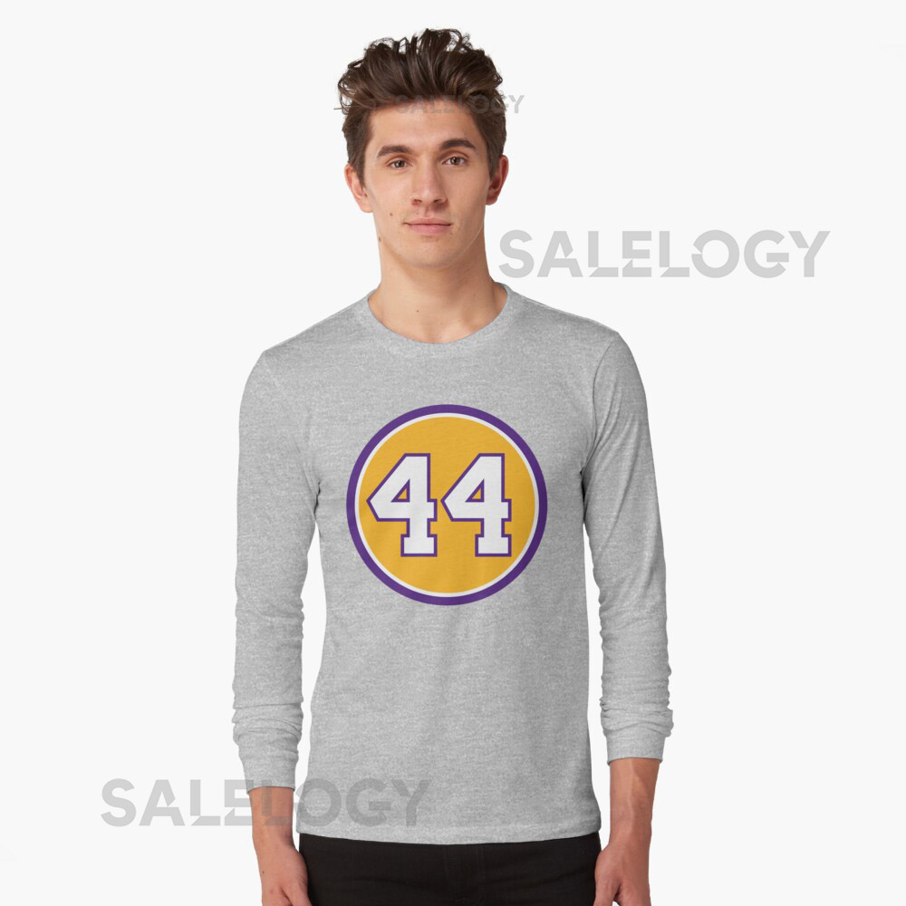 Jerry West 44 Jersey Number Classic T-Shirt for