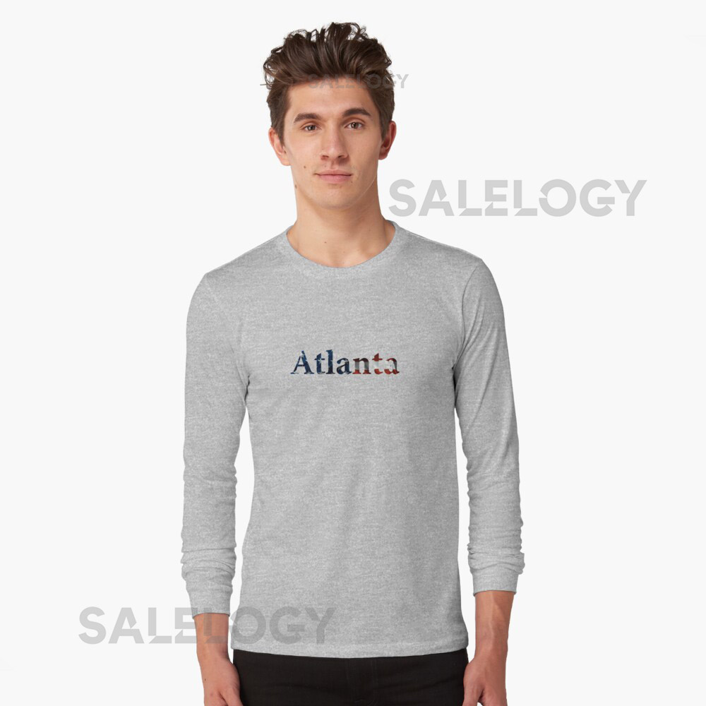 Atlanta American Flag Classic T-Shirt for Sale by