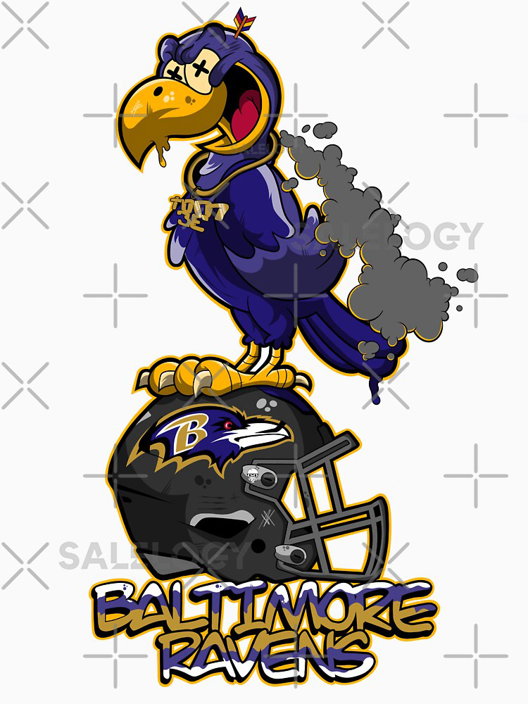 NFL Baltimore Ravens Classic T-Shirt for Sale by