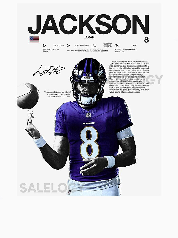 Lamar Jackson Classic T-Shirt for Sale by stanley