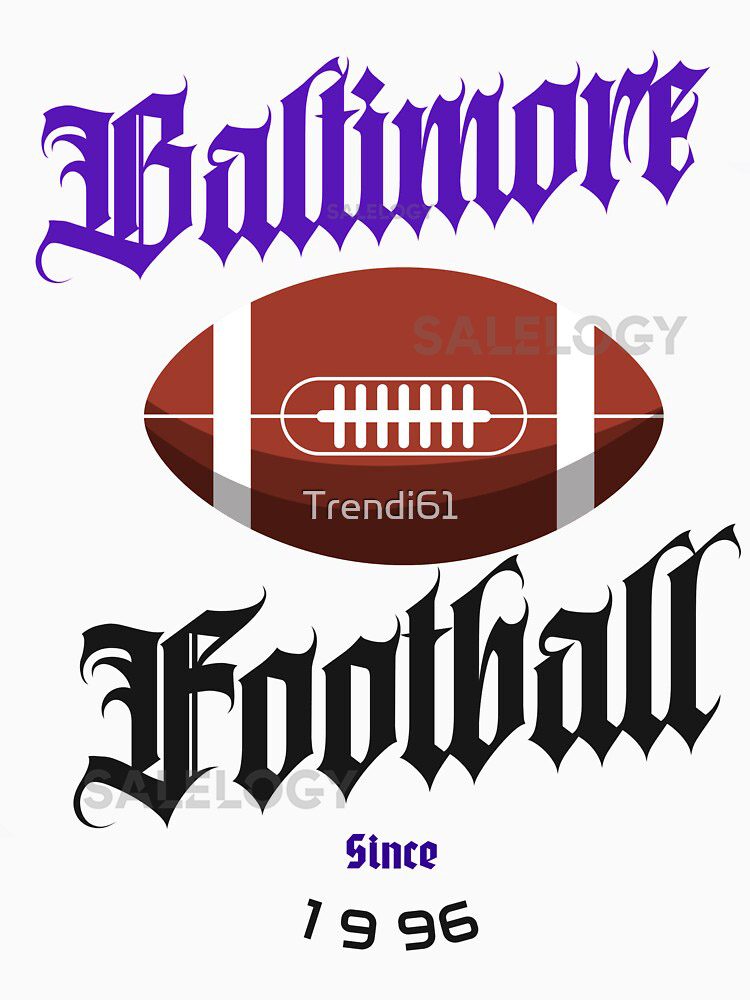 Baltimore Football Classic T-Shirt for Sale by Tr