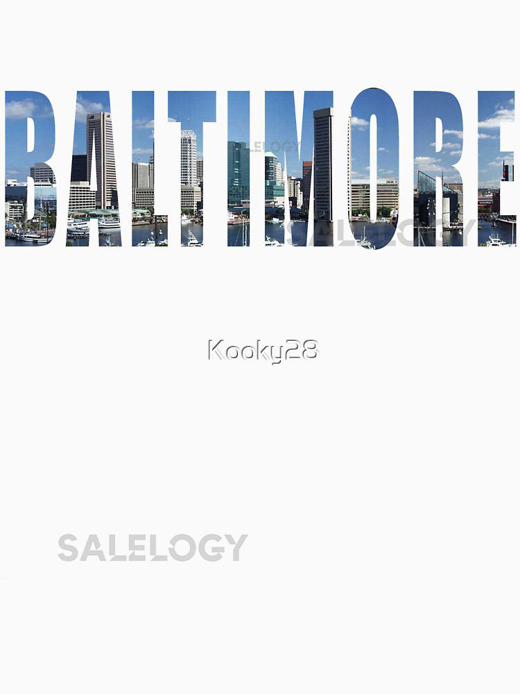 Baltimore Maryland Classic T-Shirt for Sale by Ko