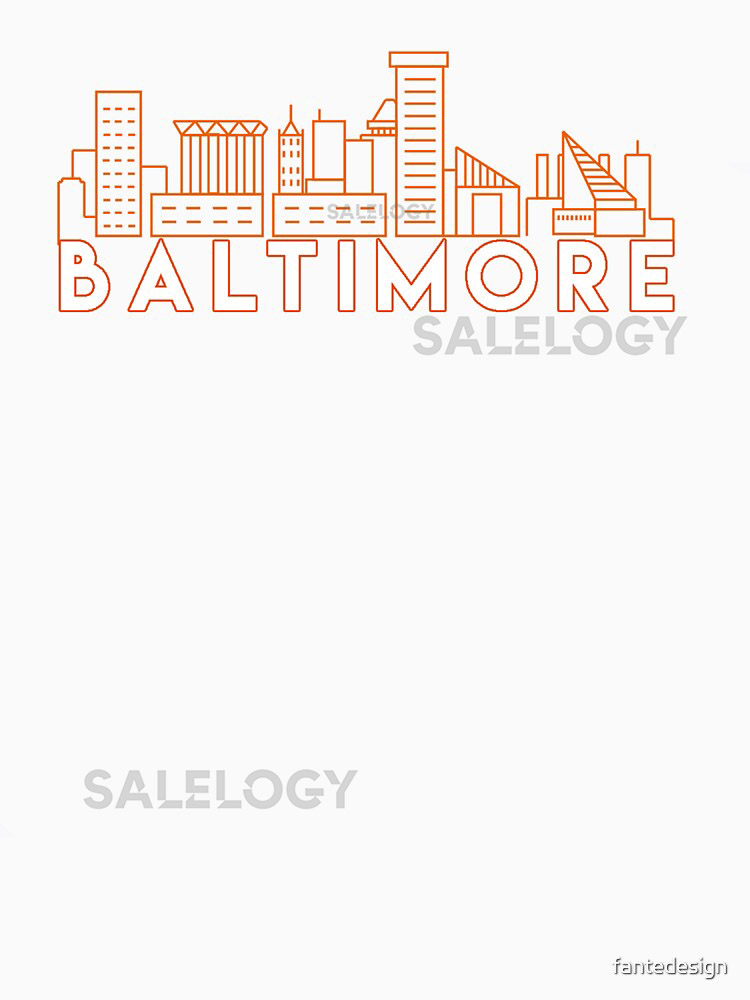 Baltimore Maryland Classic T-Shirt for Sale by fa