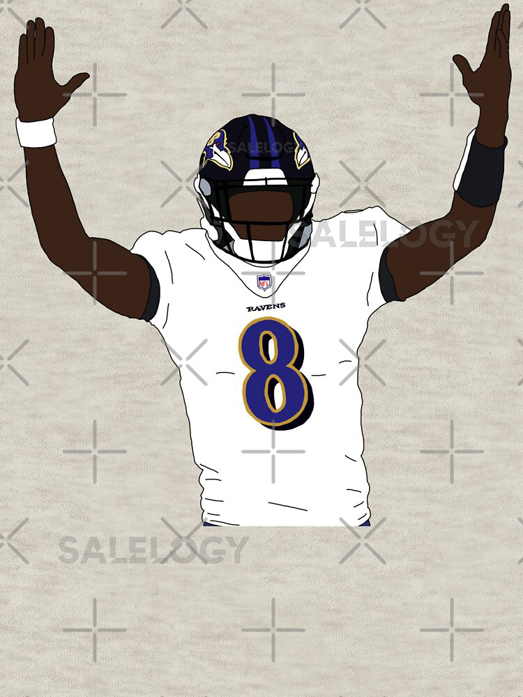 Lamar Jackson Baltimore Ravens Touchdown Classic T-Shirt