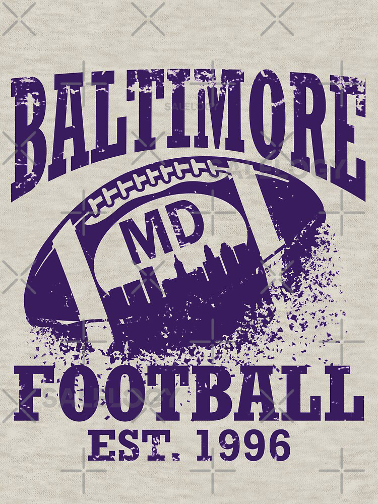 Baltimore Football Classic T-Shirt for Sale by Po