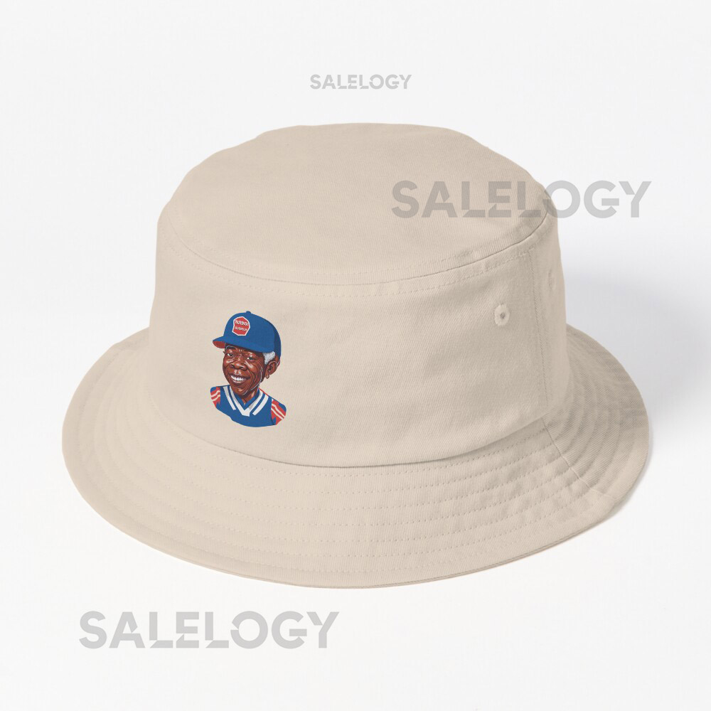  Respect Caricature Hank Aaron  Oversized T-Shirt