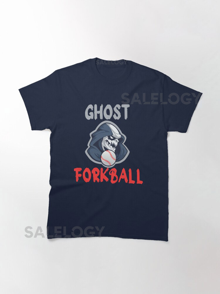  ghost forkball cute  Classic T-Shirt for Sale by y