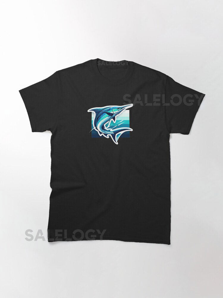 Dynamic Marlin Leap Classic T-Shirt for Sale byy