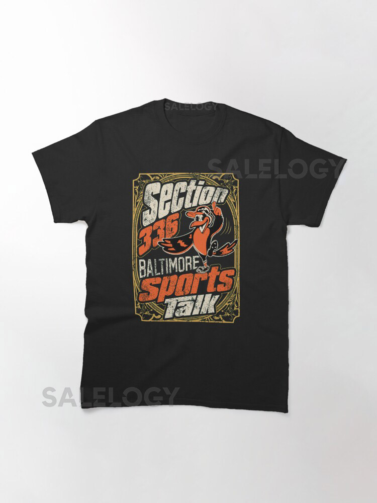 Section 336 Gold Border Active Classic T-Shirty