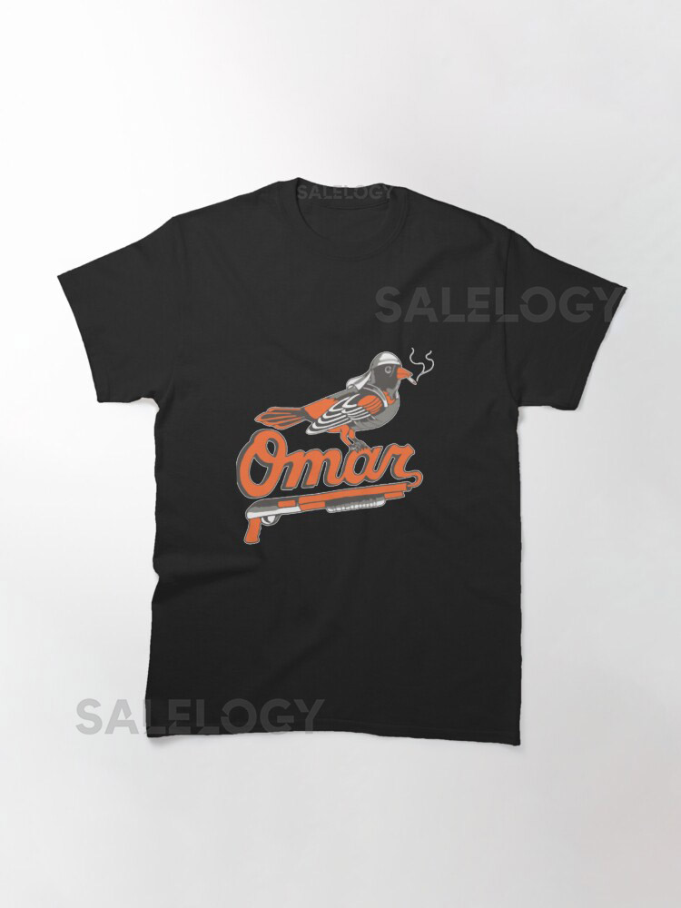 Omar The Wire Baltimore Oriole Classic T-Shirty