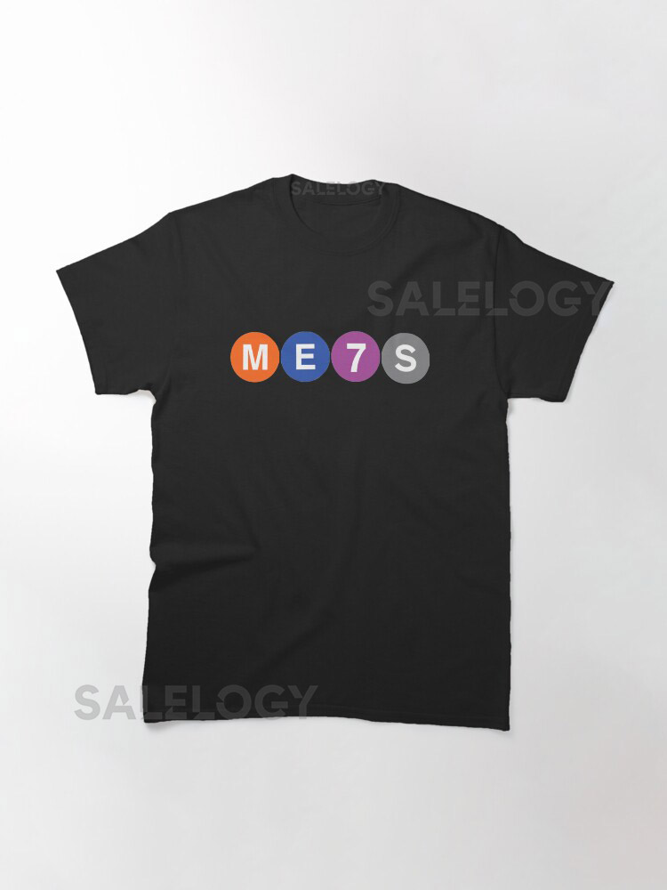 Mets Subway Sign Logo Classic T-Shirt for Sale yy