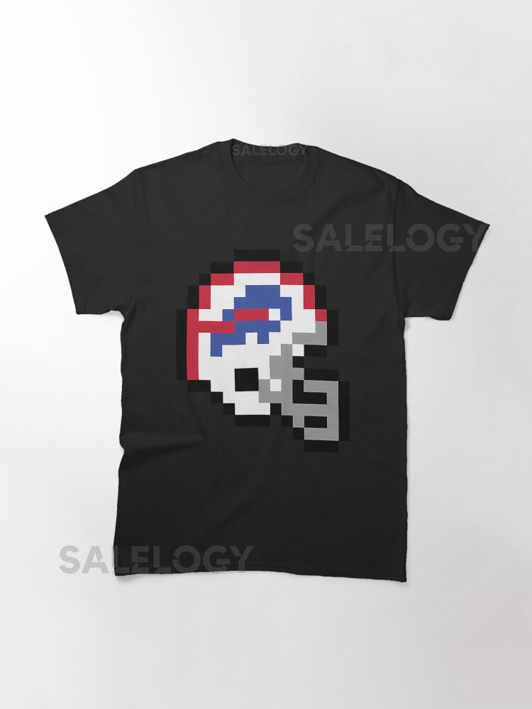 Buffalo Bills (8-Bit Football Helmet Only) Classicyythk