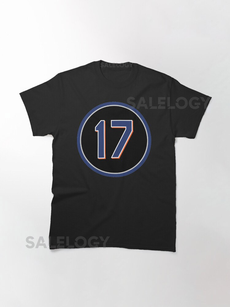 Keith Hernandez 17 Jersey Number Classic T-Shirt yythkg