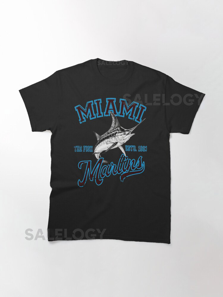 Art - Miami Marlins Classic T-Shirt for Saleyyth