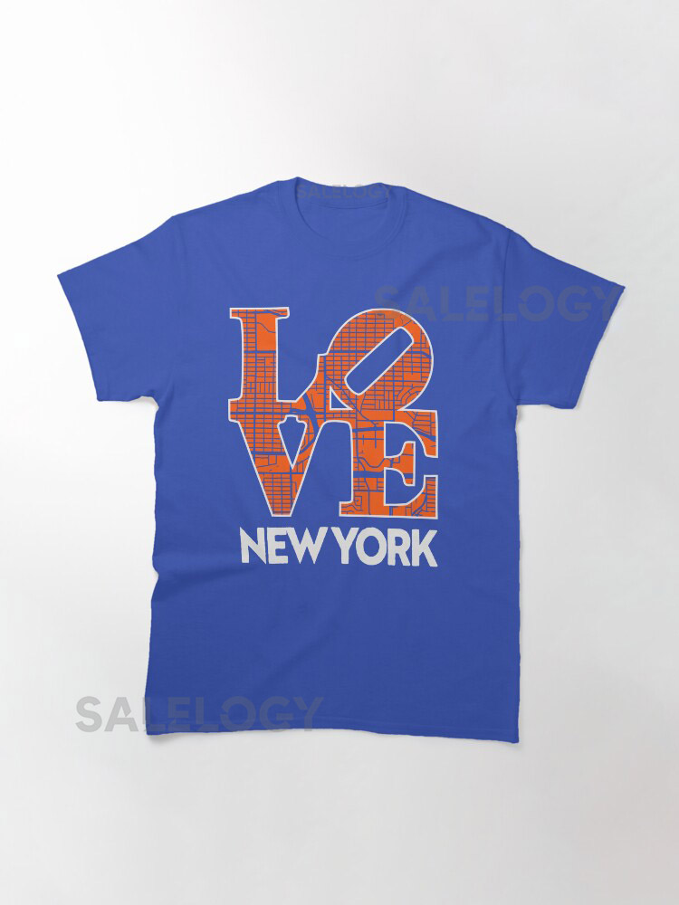 Love New York City Map NY 718 Classic T-Sh