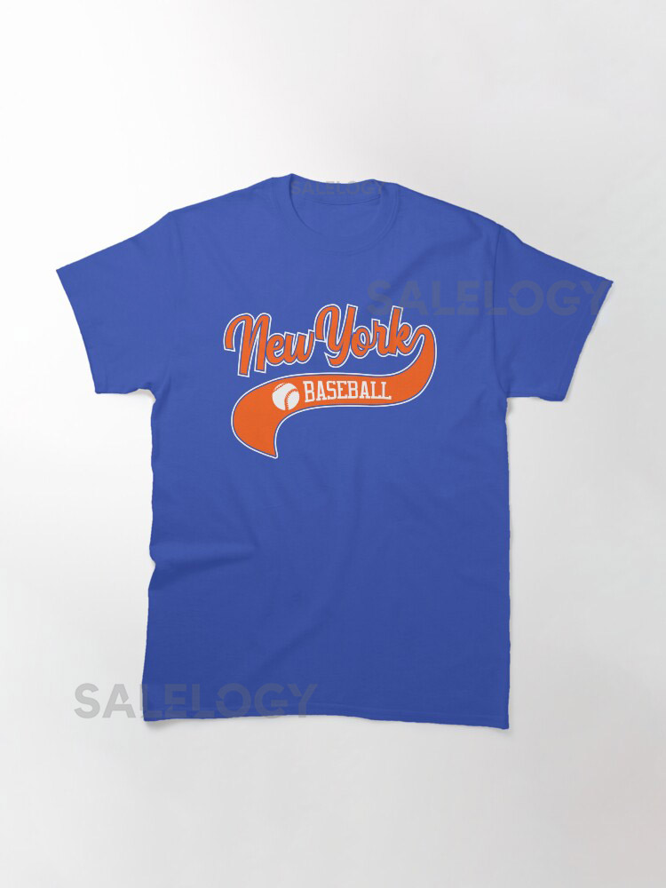 Retro NY Baseball Vintage New York Swoosh Classic
