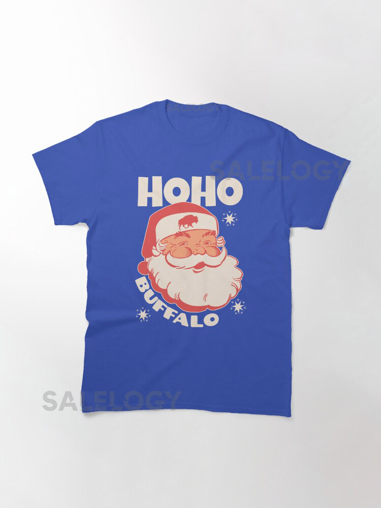 Lets Go Buffalo Christmas Santa Ho Ho Classicyy