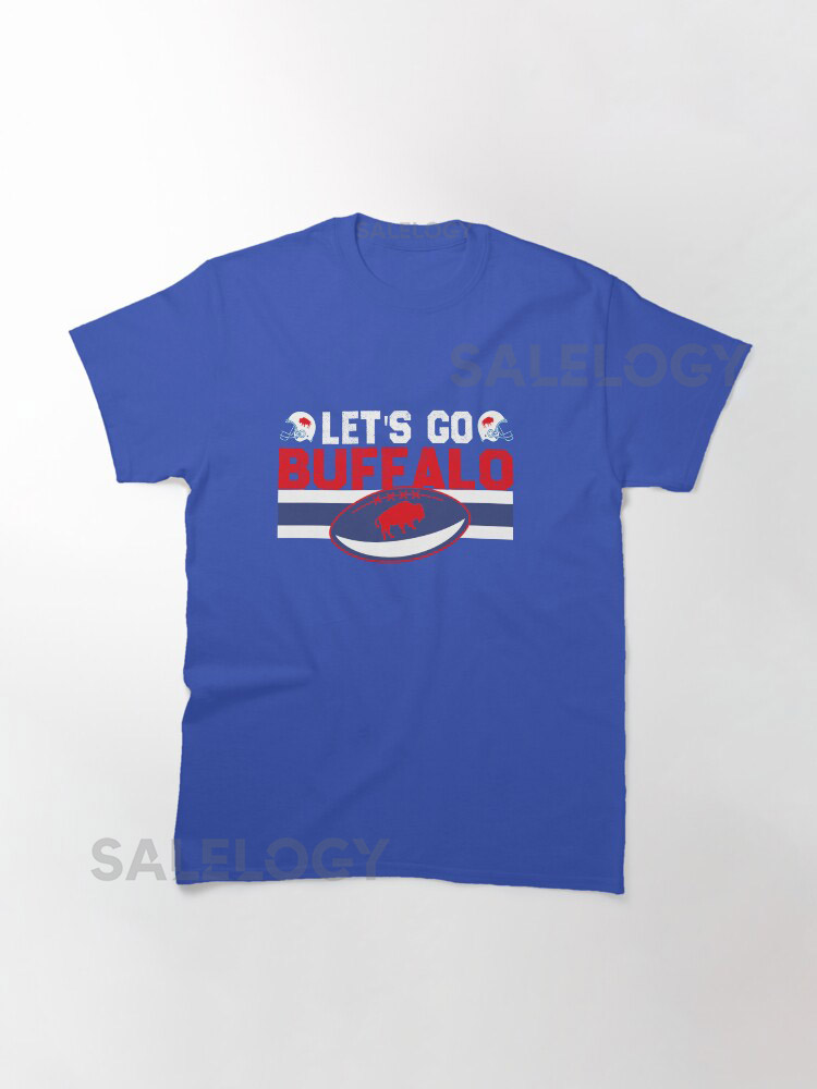 Lets Go Buffalo Retro Buffalo Bills Classic T-Sh