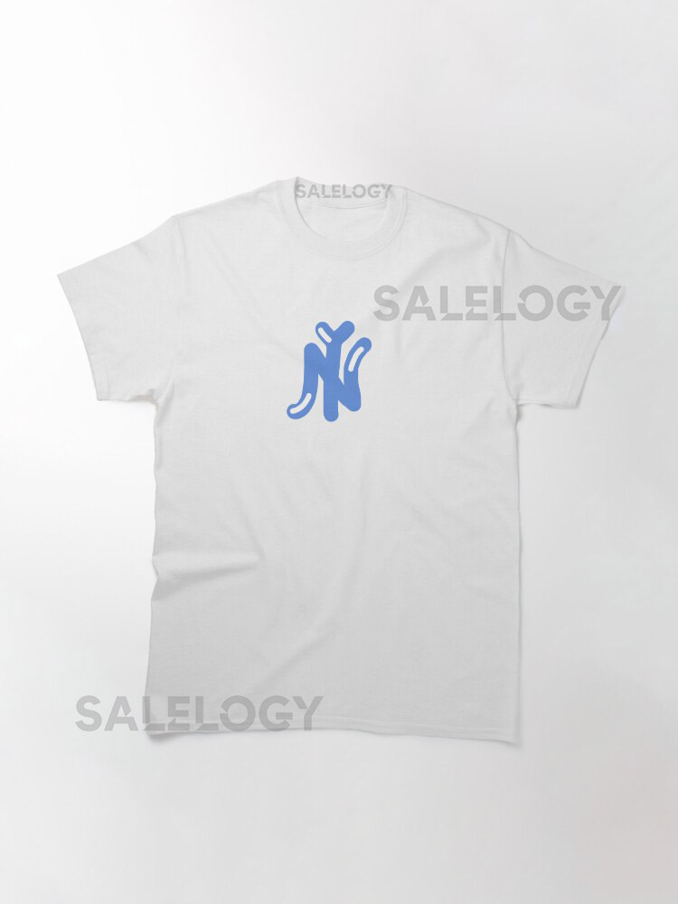 New York Sticker Print Classic T-Shirt for Sale y