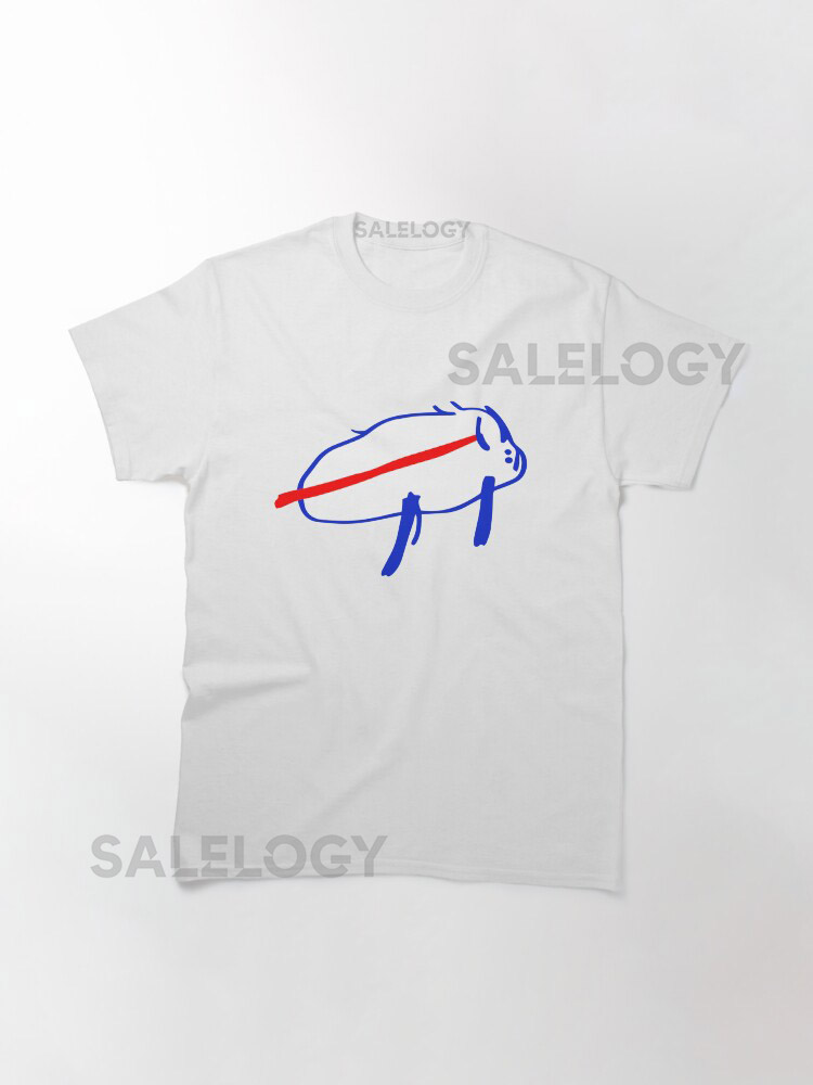 Josh Allen Potato Buffalo Drawing Classic T-Shirtyythkg