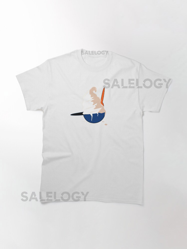 New York Baseball Ice Cream Helmet Classic T-Shir