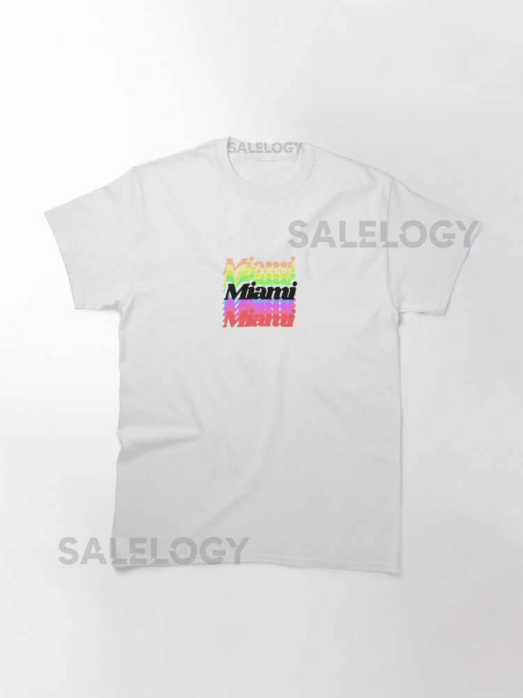 miami florida fl Classic T-Shirt for Sale byyyth