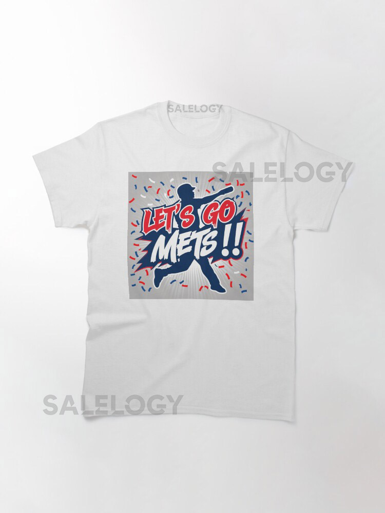 Citi Field and NYC Skyline Art Classic T-Shirt yy