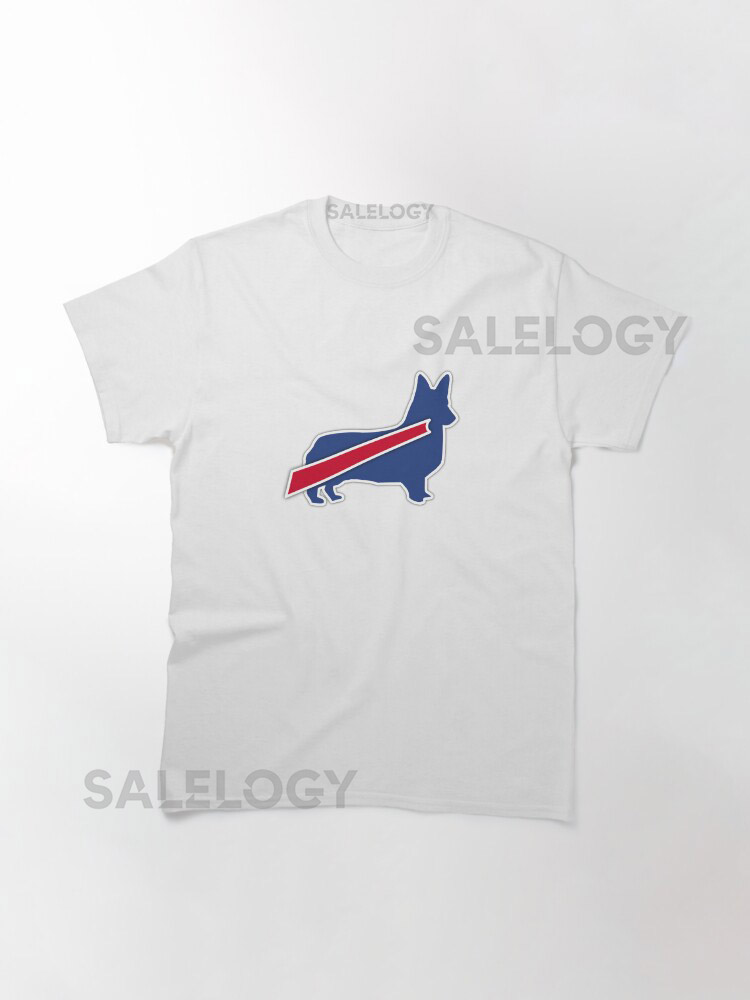 Buffalo Bills Corgi Classic T-Shirt for Sale byy