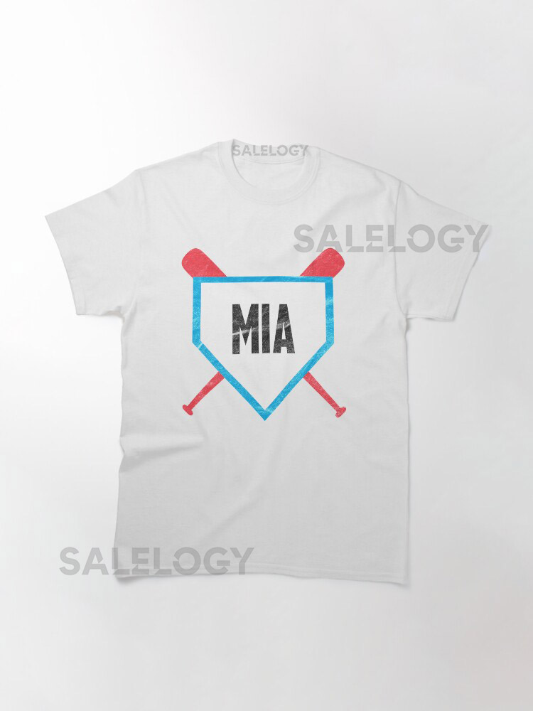 Miami Abbreviation Retro Baseball Home Plate Designyyth