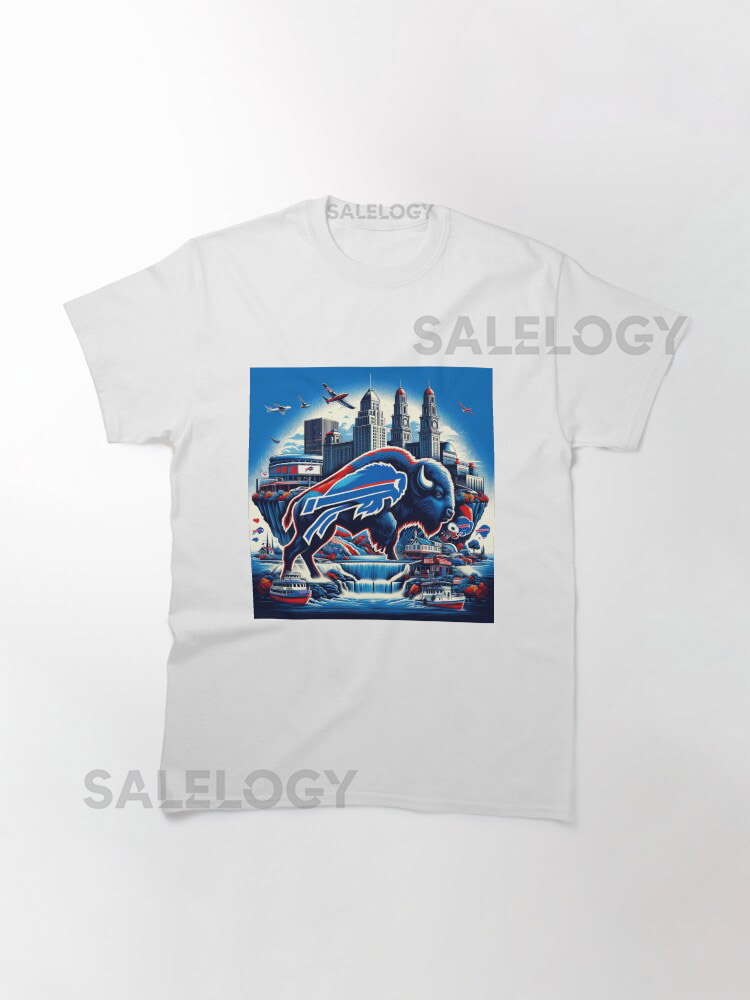 Buffalo Bills Artwork Classic T-Shirt for Sale by