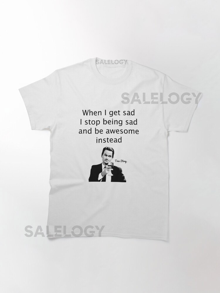 When Barney Gets Sad Classic T-Shirt by angie2810