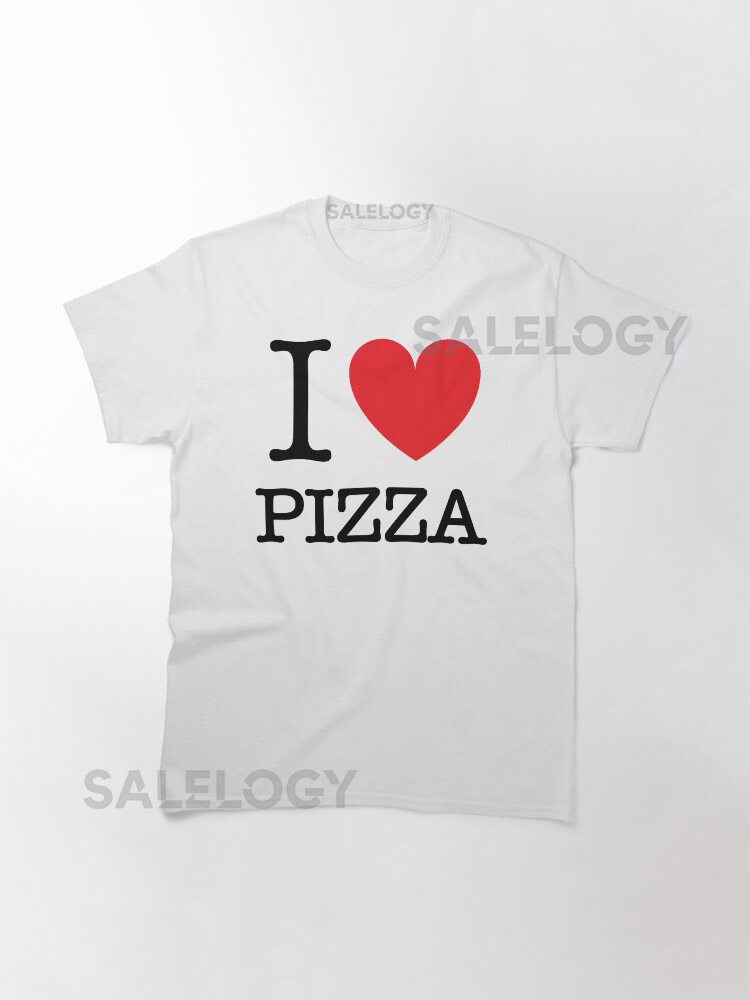  I HEART PIZZA  Classic T-Shirt for Sale by