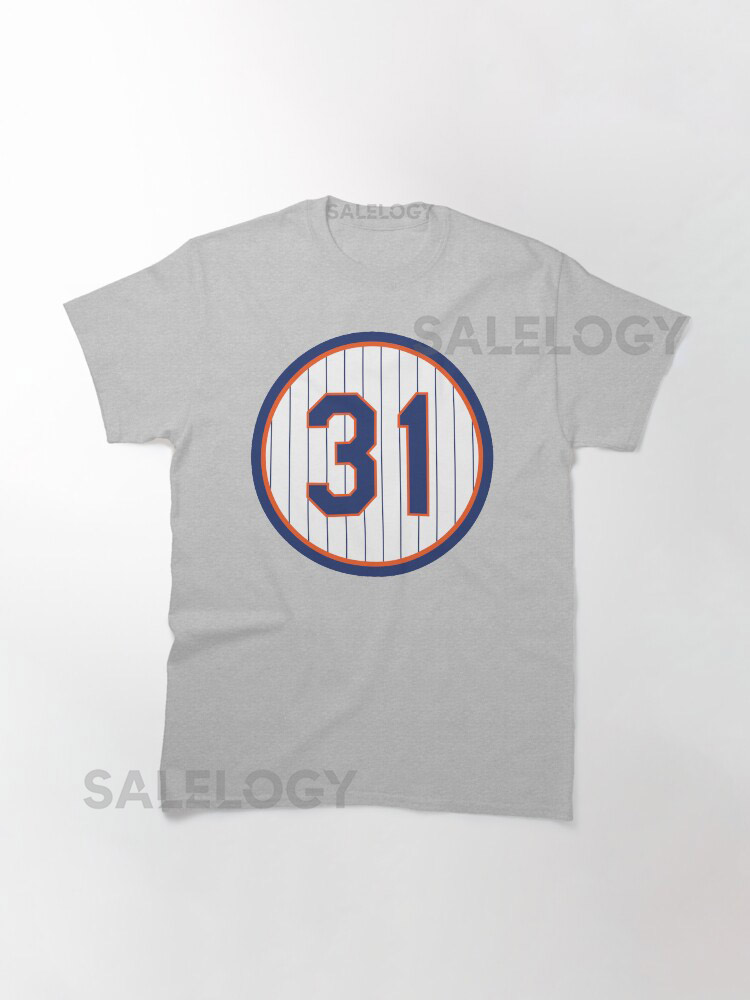 Mike Piazza 31 Jersey Number Classic T-Shirt for