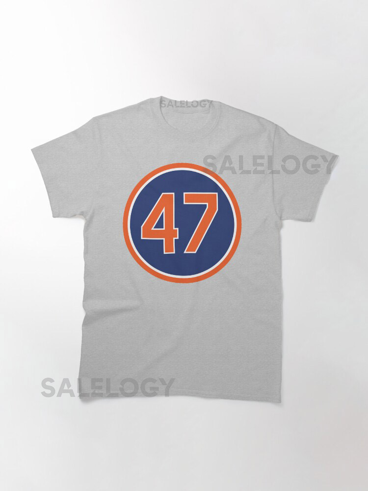 Tom Glavine 47 Jersey Number Classic T-Shirt for