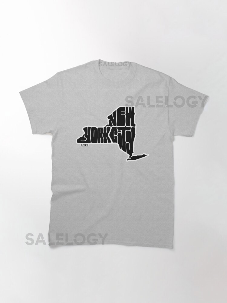 NYC New York City Typography Classic T-Shirt for
