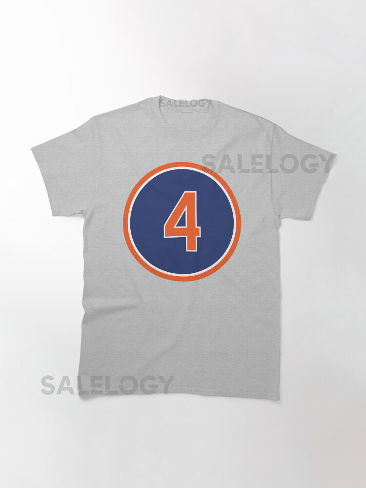  Lenny Dykstra  4 Jersey Number  Classic T-Shirt fo