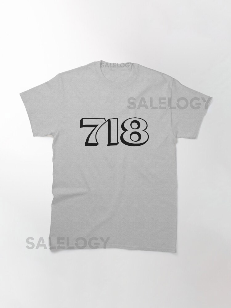  718 Area Code - NYC  Classic T-Shirt for Sa