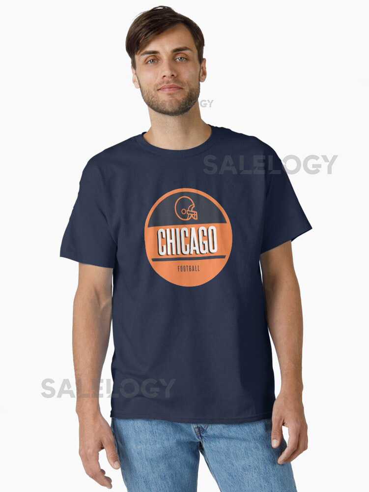 Chicago retro football Classic T-shirt BVHstudi