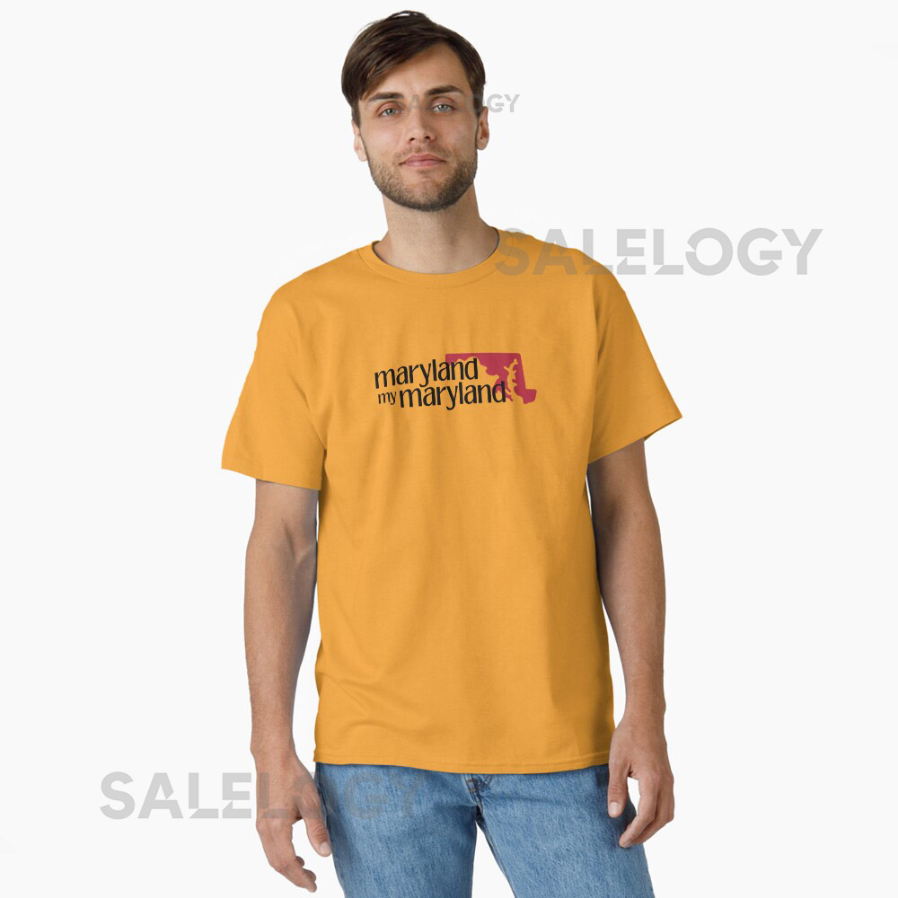 Maryland My Maryland Oversized T-Shirt for Sale b