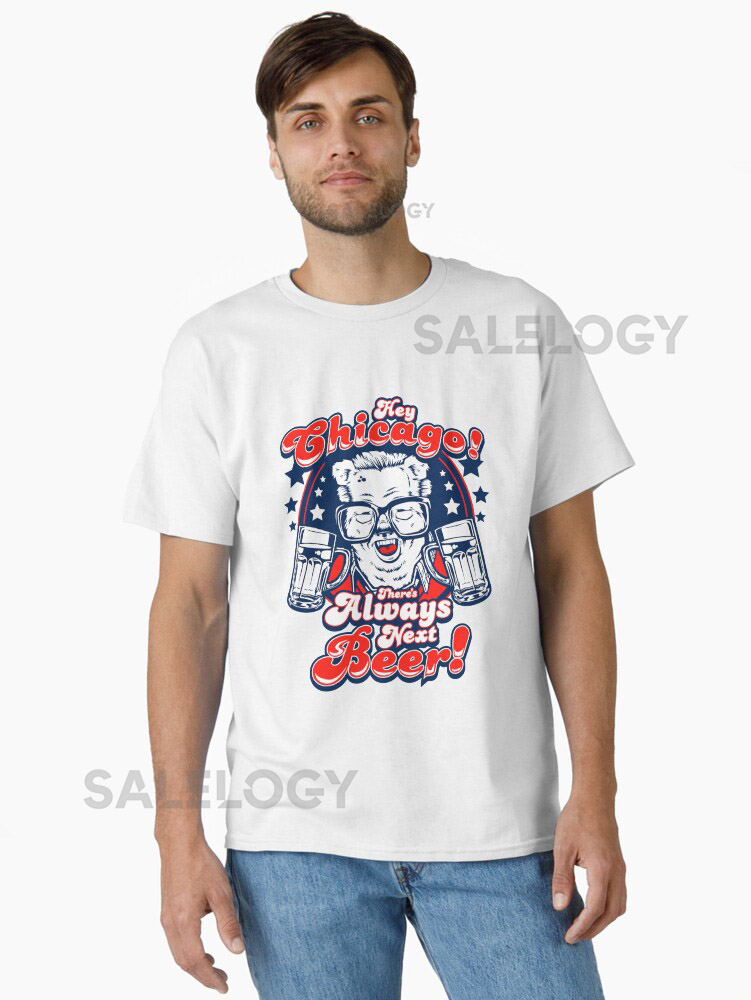 Poilu Caray Chicago Bears Classic T-shirt Sa