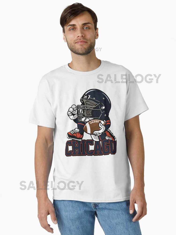 Vintage Chicago shirt Chicago Football Helmet Mascot