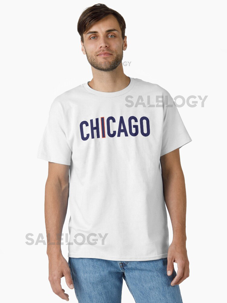 CH1CAGO QB1 Navy Classic T-shirt