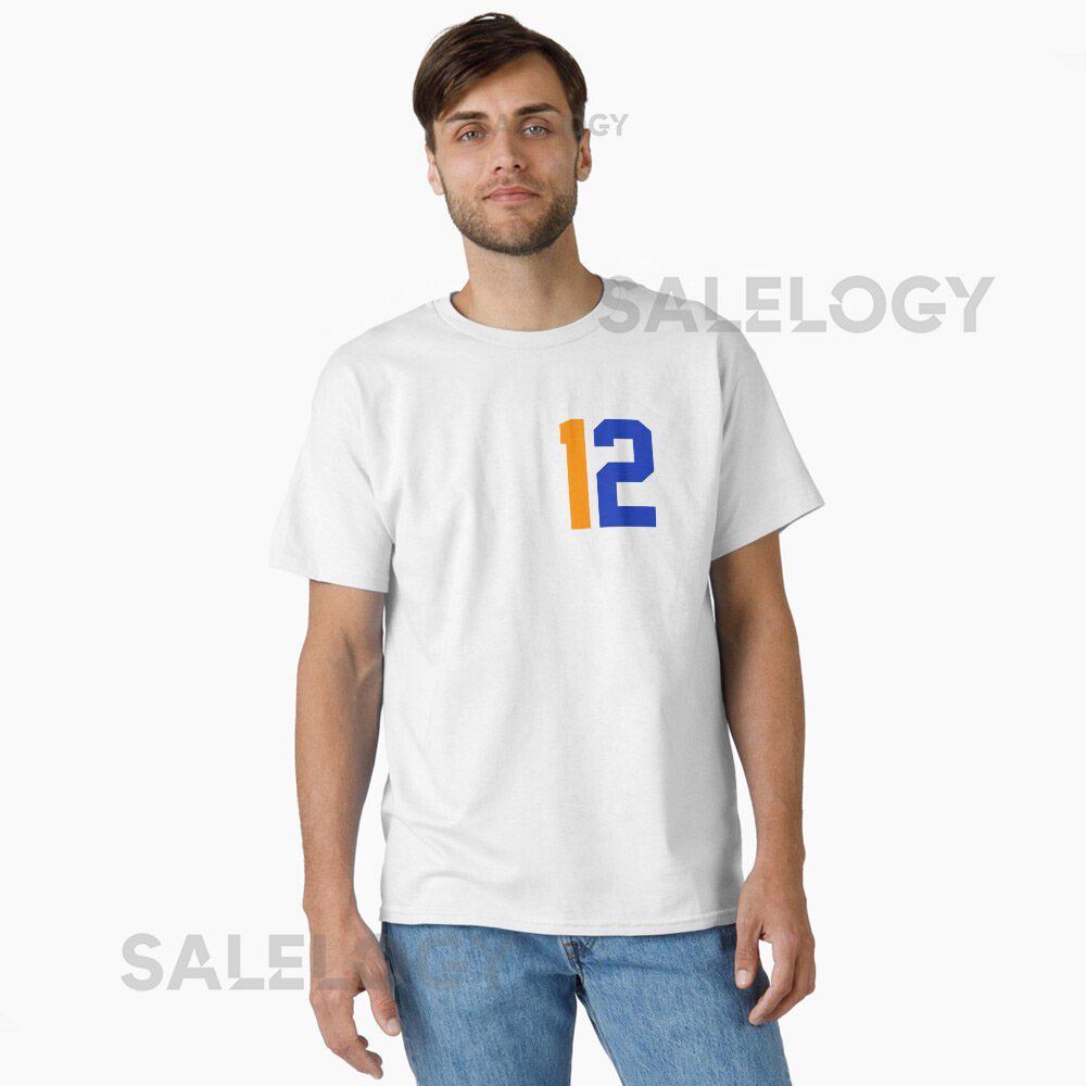  Francisco Jersey Number- Sticker(Orange and Blue)  Oversi